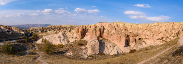 istock Panorama of Devrent Valley / Imaginary Valley, a valley full of unique rock formations in Cappadocia, Turkey 1195121935
