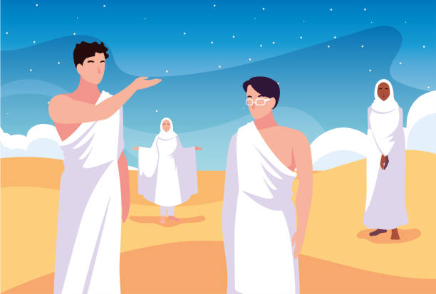 istock set of people in hajj pilgrimage 1195123626