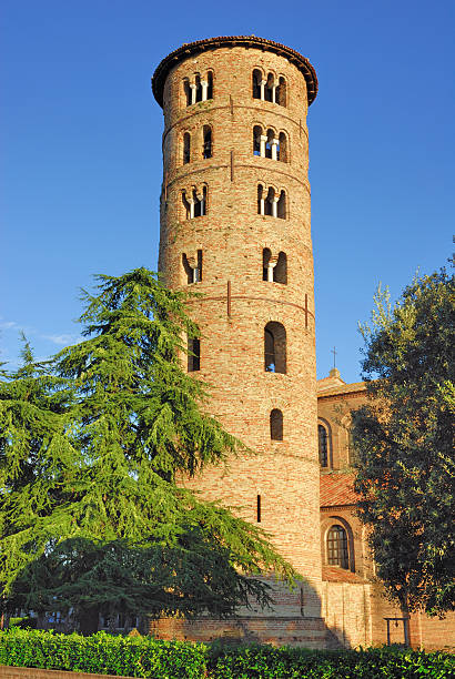 istock Italy Ravenna Classe Basilica round bell tower. 119513402