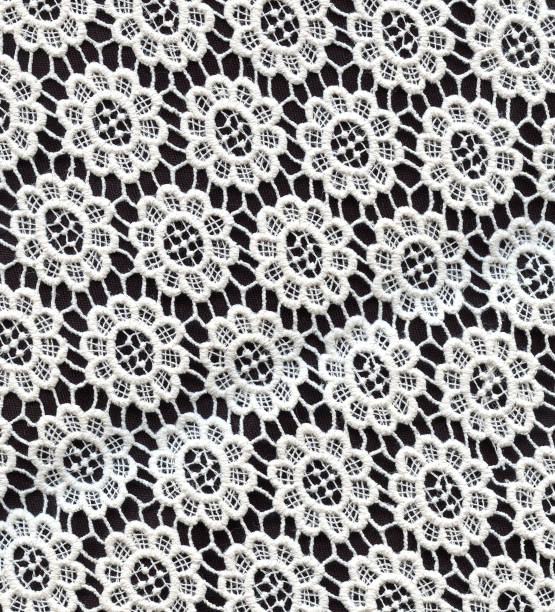 istock Wedding Lace Pattern. Black and White Color 1195134677