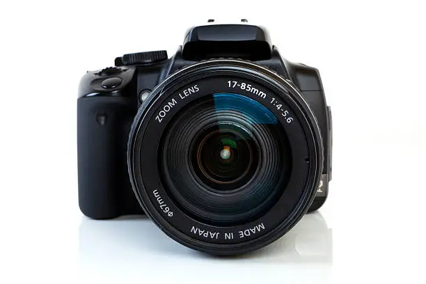 Photo of DSLR Camera - front view