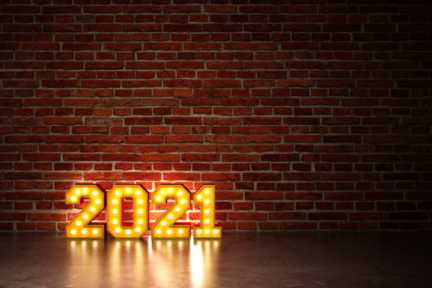 istock New Year 2021 Creative Design Concept 1195150275