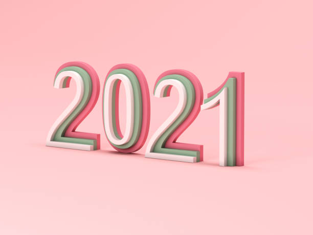 istock New Year 2021 Creative Design Concept 1195150448