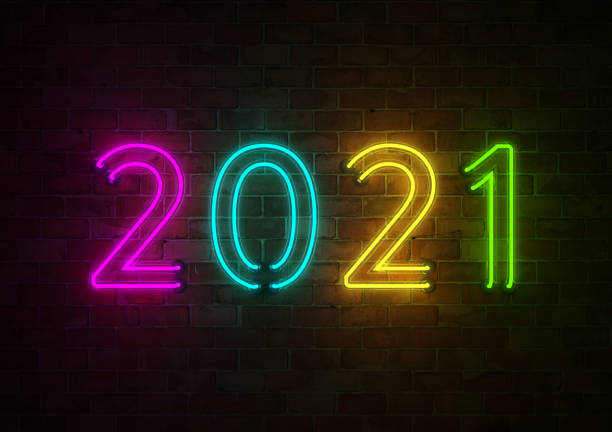 istock New Year 2021 Creative Design Concept 1195150452