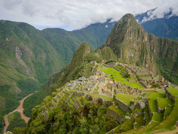 istock Machu Picchu Panoramic in Peru 1195150605