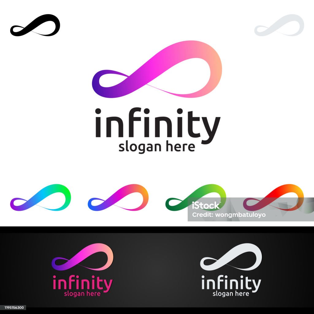 Infinity Loop Symbol Design Stock Illustration - Download Image Now ...