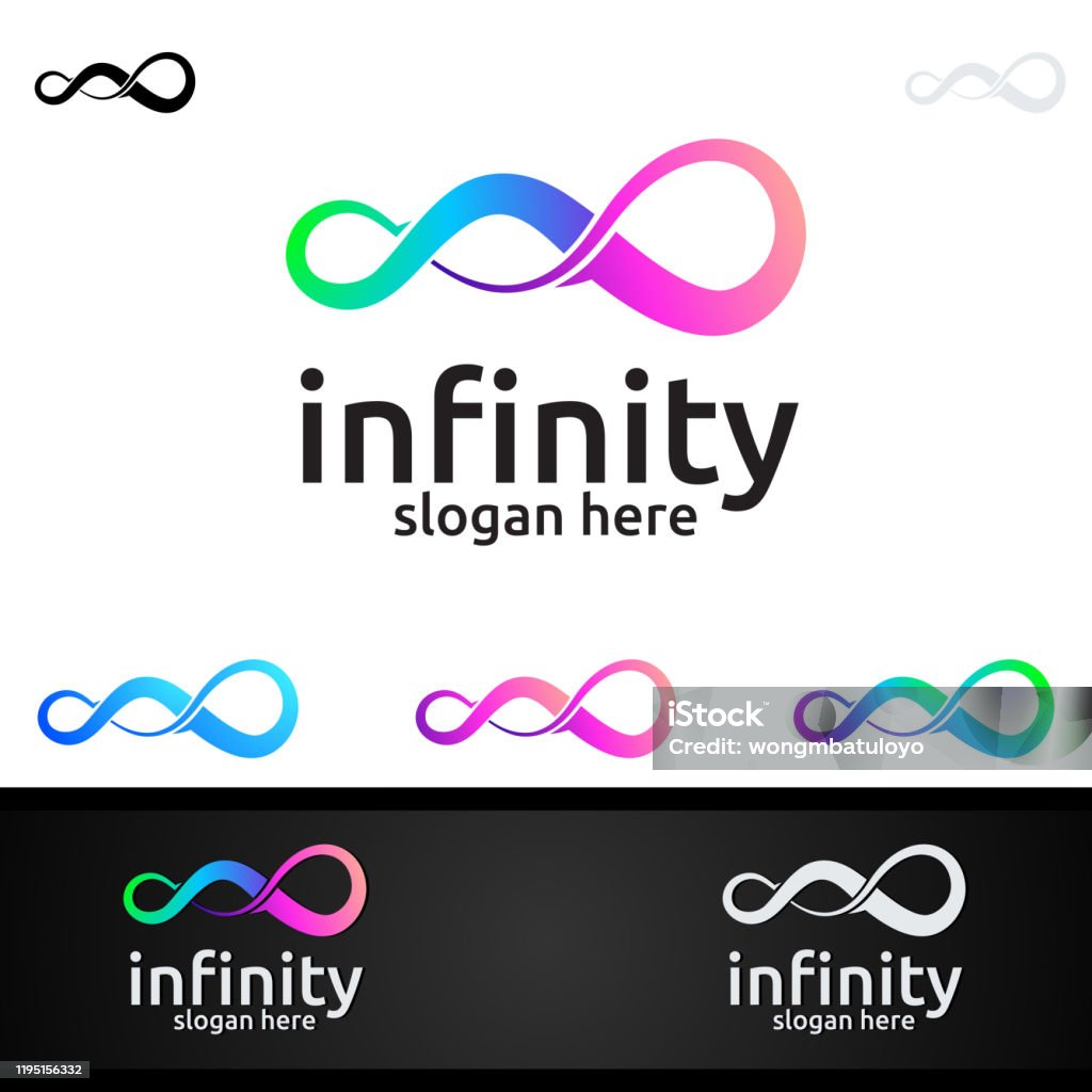 Infinity Loop Symbol Design Stock Illustration - Download Image Now ...