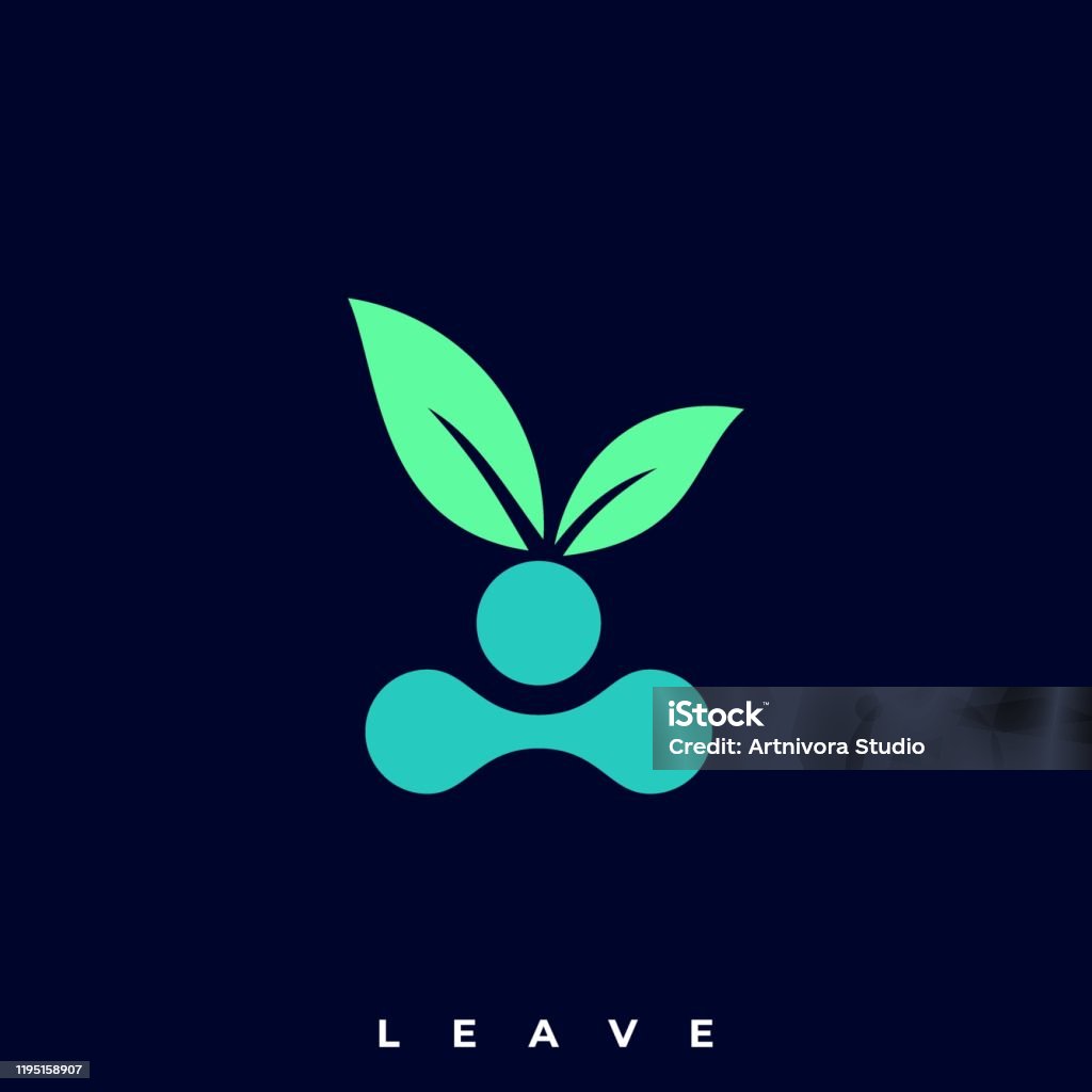 Leave Absreact Vector Leave Illustration Vector Template Stock Illustration - Download Image ...