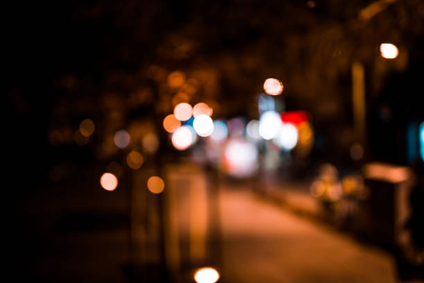 istock colorful bokeh street in dark night 1195166254