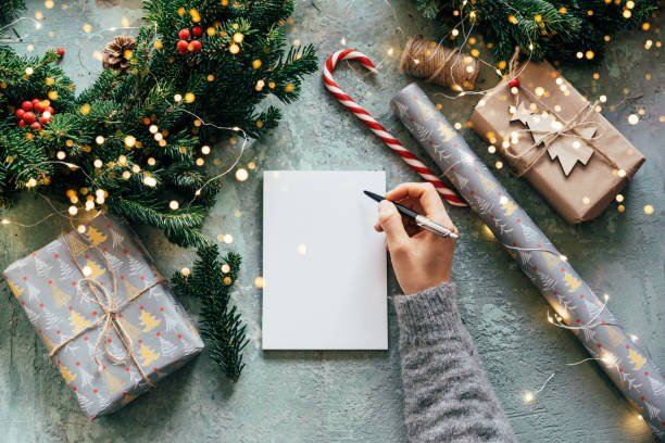 istock hand writes plans for the year 1195172338