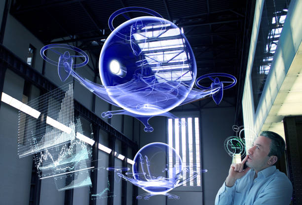 istock Personal Air Vehicle Researches Lab 1195187926