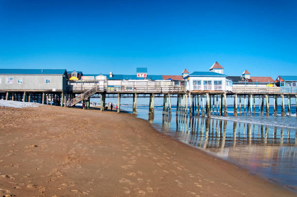 istock Old Orchard Beach Pier Maine 1195193354