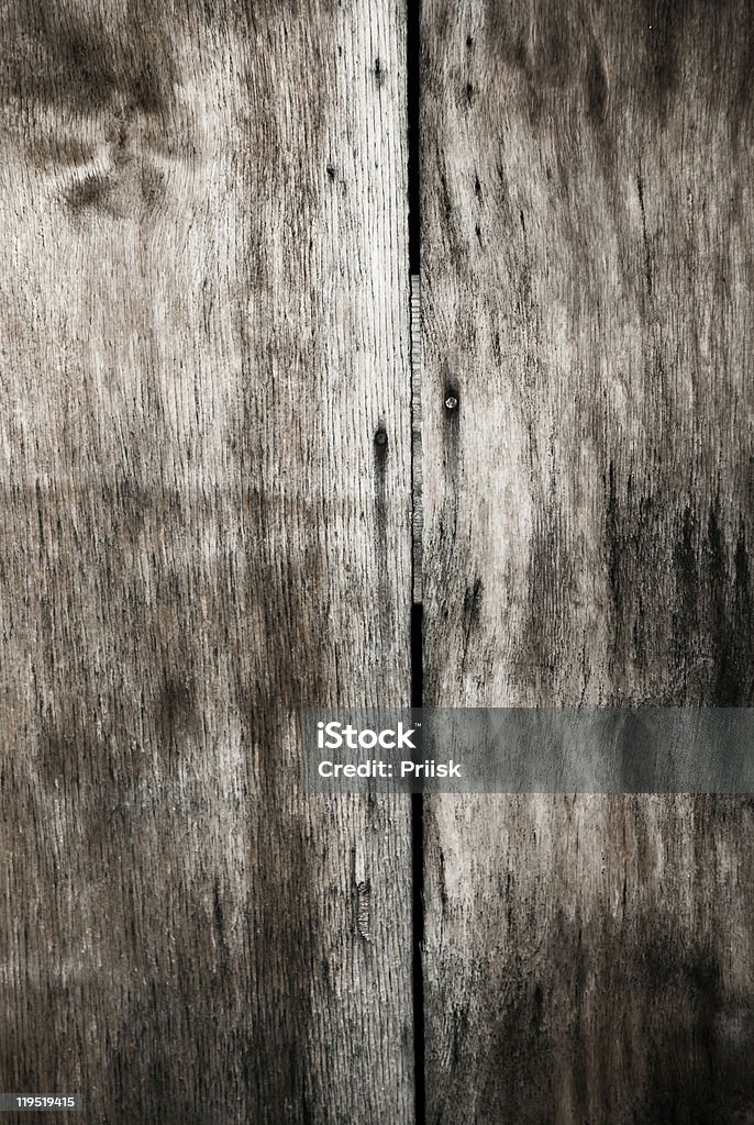 Grunge-Holz-Hintergrund - Lizenzfrei Abgerissen Stock-Foto