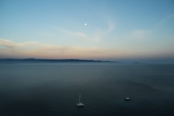 istock night seascape, French Riviera 1195195570