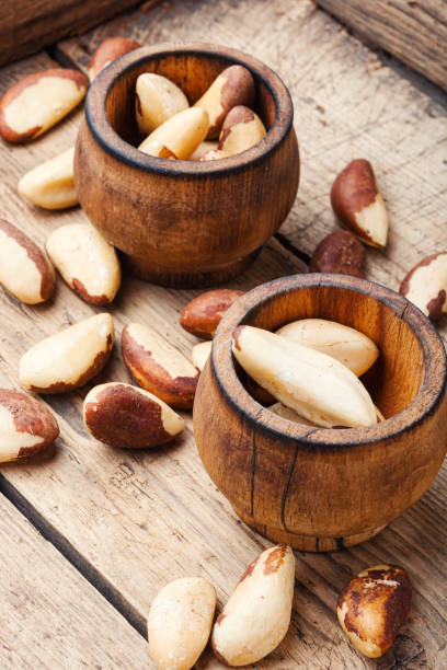 istock Brazil nut or Bertholletia 1195199518