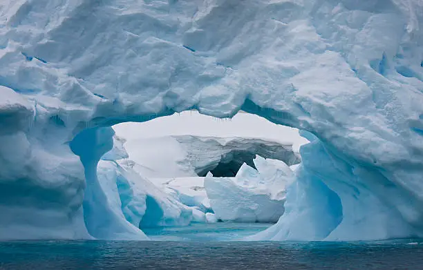 Photo of Antarctic iceberg