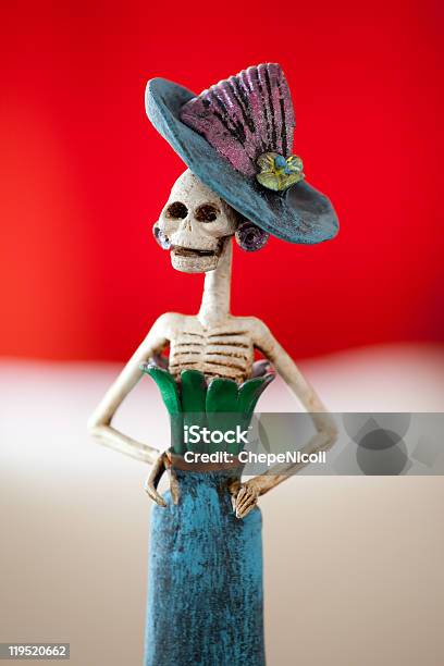 Mexican Catrina Ii Stock Photo - Download Image Now - Animal Bone, Color Image, Cultures