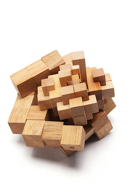 istock 3D Wooden Puzzle 119520784