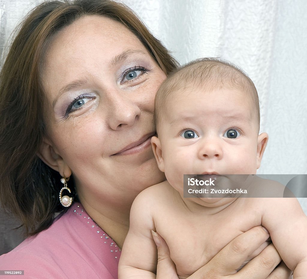 Donna e bambino - Foto stock royalty-free di 0-11 Mesi