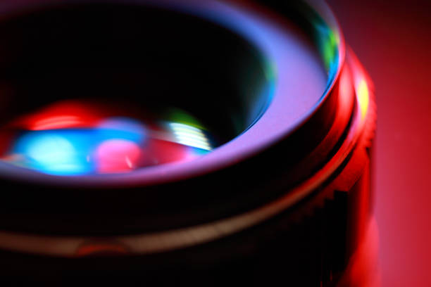 istock Photographic lens, close-up 1195230946