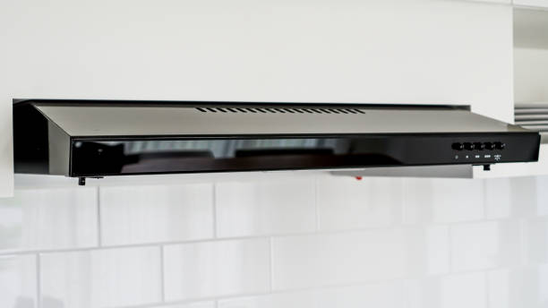 istock Black Cooker Hood 1195241001