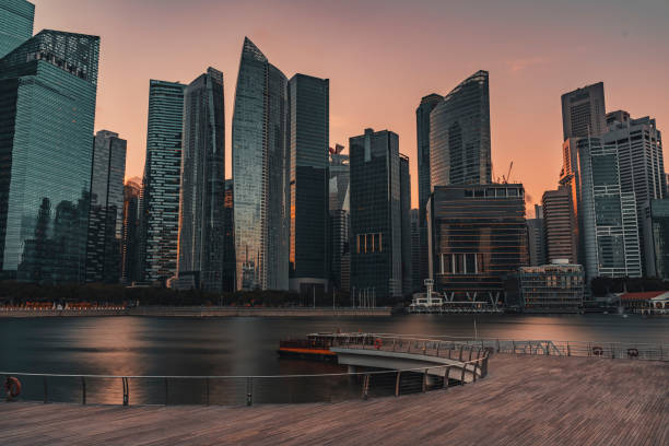 istock Singapore Cityscape / Financial District / SKyline 1195247664