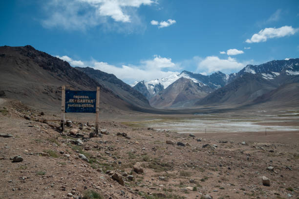 istock Ak-Baital Pass (4655m) in Pamir highway 1195251532