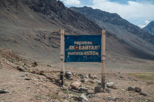 istock Ak-Baital Pass (4655m) in Pamir highway 1195251544
