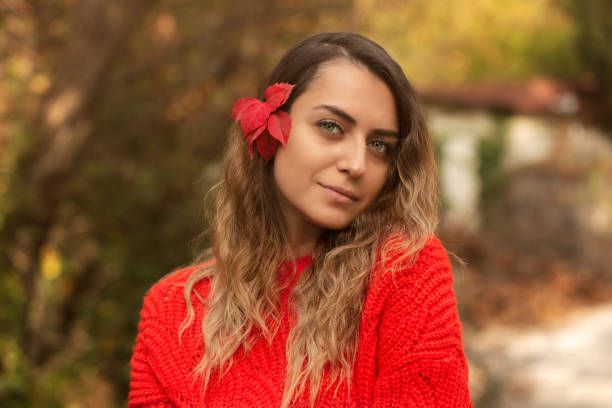 istock pretty young woman portrait 1195252440