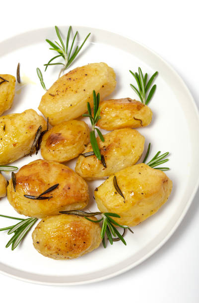 istock Homemade roasted potatoes with rosemary 1195253653