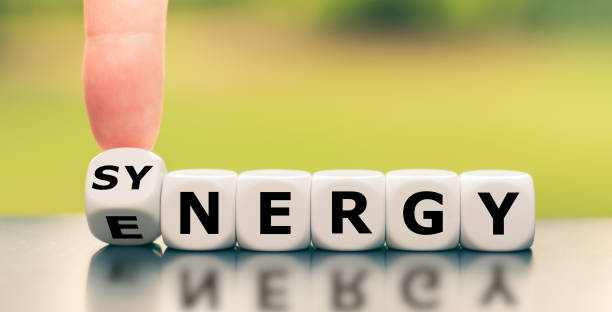 istock Hand turns a dice and changes the word 