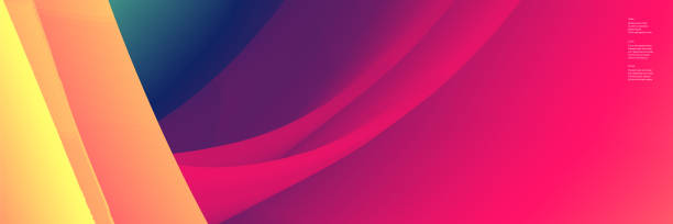 istock Abstract background with fluid color flow and liquid energy and power waves. 1195259633