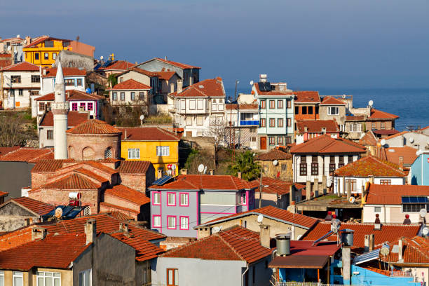 istock Town of Trilye,Turkey 1195266461