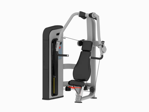 istock 3d render of gym machine 1195267154