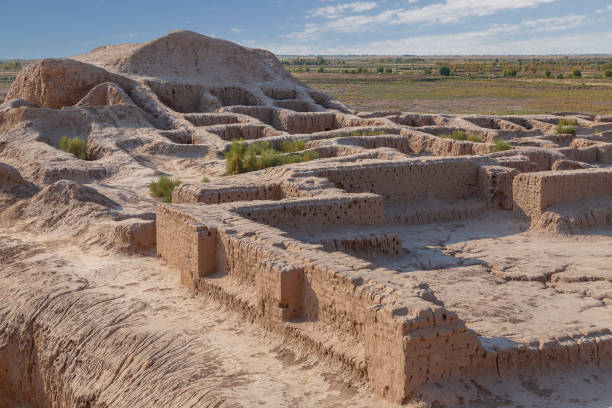 istock Toprak Kala fortress, Uzbekistan 1195269050