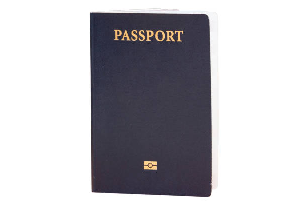 istock Biometric passport of a citizen 1195270995