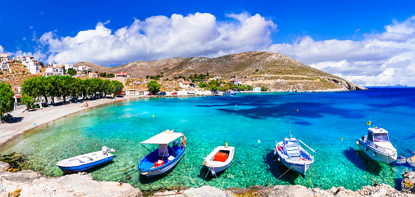 beautiful coastal traditional villages and towns of Greece