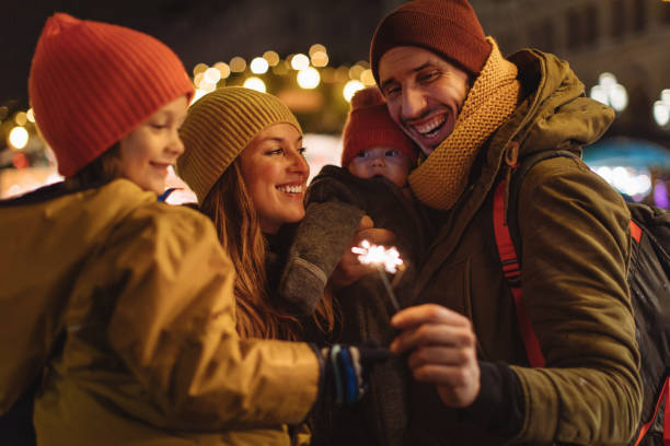 istock Christmas in town 1195305861