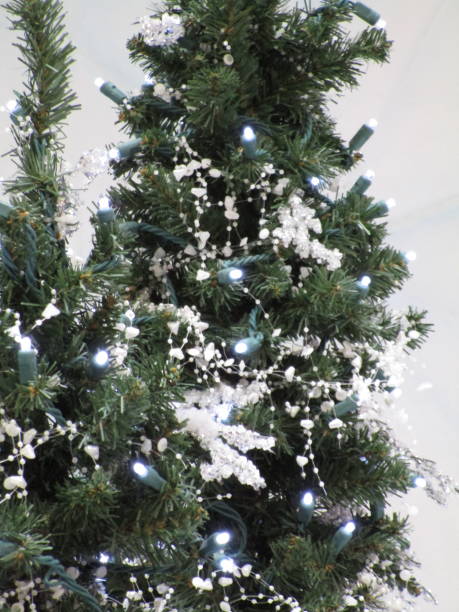 istock Bright Colorful Christmas Tree Leaves and Ornament Festive Decorations 2019 1195311012