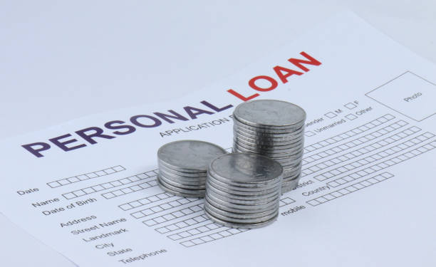 istock Personal Loan application isolated on white background 1195331252