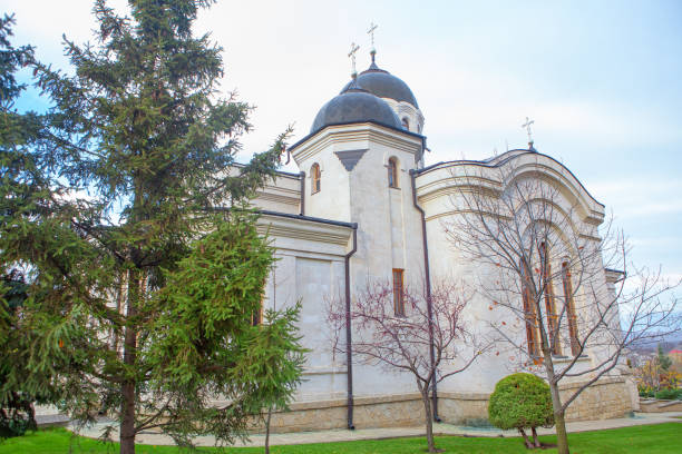 istock Curchi white church 1195331445