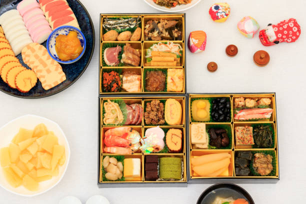 istock Meal for Japanese New Year 1195357860