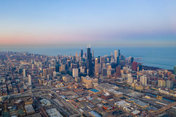 istock Downtown Chicago, USA 1195358030