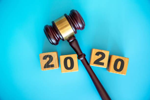 istock New year 2020 block and gavel 1195369246