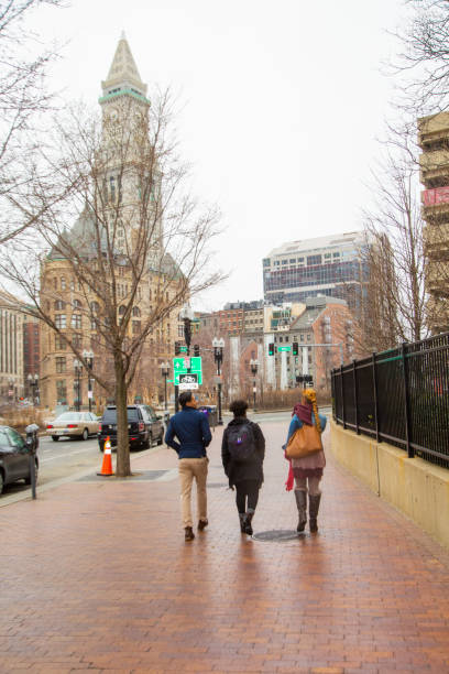 istock Mixed group of people in Boston 1195371336