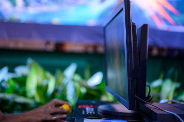 istock Gamer focused on his game 1195376803