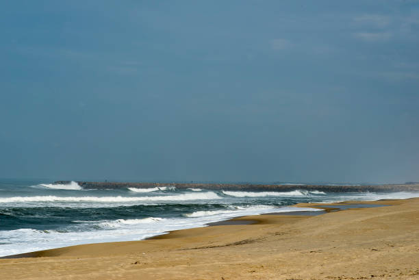 istock Sand dunes on the beach of Esmoriz 1195378757