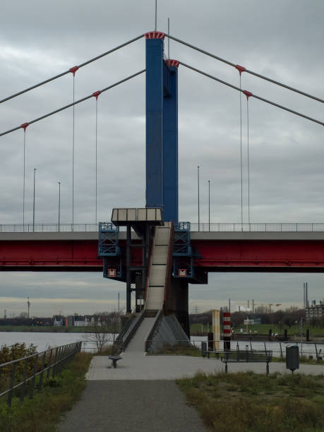 istock Friedrich-Ebert-Bridge (bridge) in Duisburg Ruhrort 1195380714