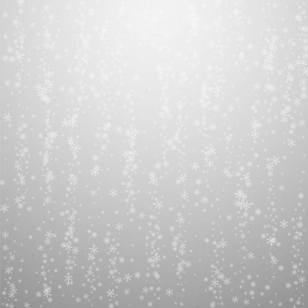 istock Beautiful glowing snow Christmas background. Subtl 1195381915