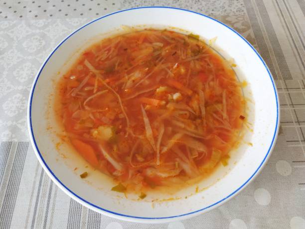 Borscht Russian traditional soup
